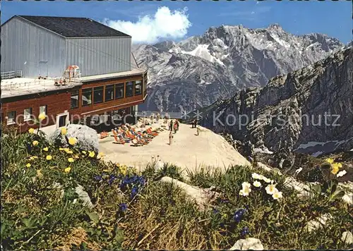 Garmisch Partenkirchen Alpspitzbahn Bergstation Osterfelder Dreitorspitze  Kat. Garmisch Partenkirchen