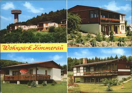 Zimmerau Rhoen Grabfeld Berggasthof Zum Bayernturm  Kat. Sulzdorf a.d.Lederhecke