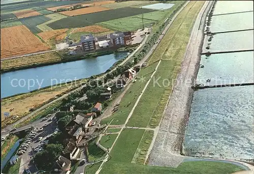 Norderhafen Fliegeraufnahme Kat. Norderfriedrichskoog