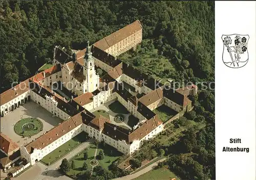 Altenburg Waldviertel Benediktinerstift Altenburg Fliegeraufnahme Kat. Altenburg