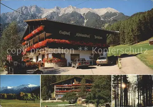 Obsteig Tirol Gasthof Pension Aschlandhof  Kat. Obsteig