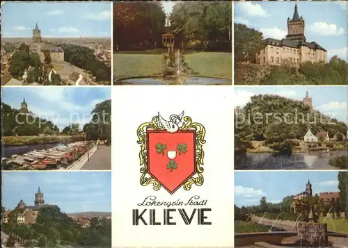 Kleve Schloss Brunnen  Kat. Kleve