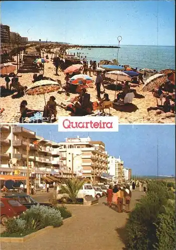 Quarteira Strand Promenade  Kat. Quarteira Algarve
