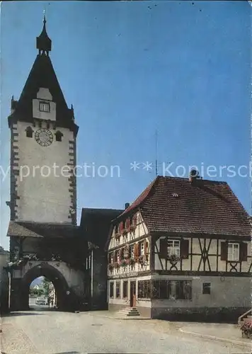 Gengenbach Gasthaus zum Engel  Kat. Gengenbach Schwarzwald