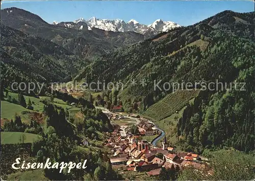 Eisenkappel Vellach Steiner Alpen  Kat. Eisenkappel Vellach