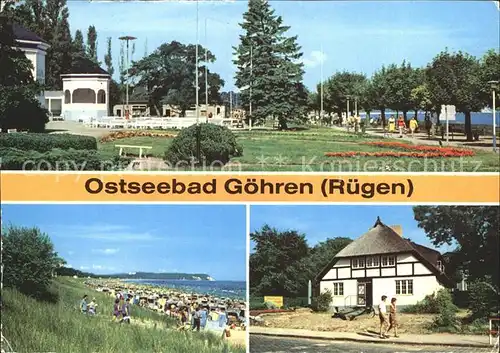 Goehren Ruegen Heimatmuseum Strand Kat. Goehren Ostseebad Ruegen
