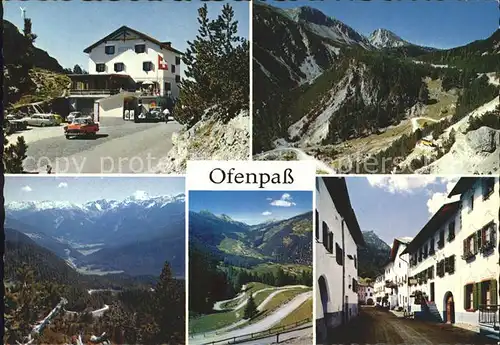 Ofenpass Muenstertal mit Ortler Kat. Zernez