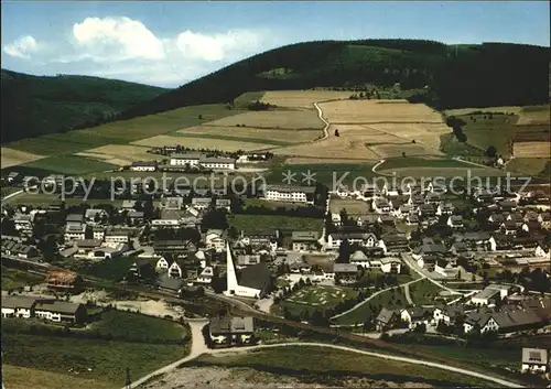 Willingen Sauerland Fliegeraufnahme Kat. Willingen (Upland)