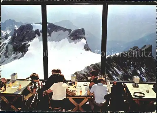 Zugspitze Panorama Restaurant im Gipfelhotel Kat. Garmisch Partenkirchen