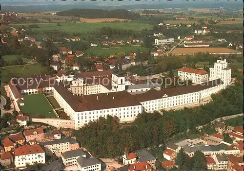 Kremsmuenster Fliegeraufnahme Benediktinerstift Kat. Kremsmuenster