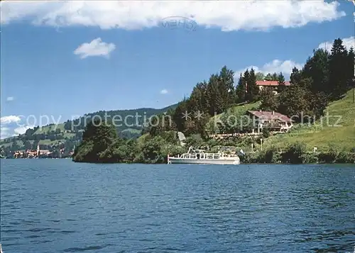 Schliersee Cafe Kogl bie Fischhausen Kat. Schliersee