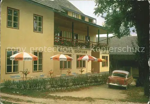 Rosental Kainach Gasthof Pension Kropiunig Kat. Rosental an der Kainach