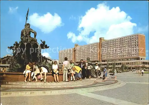 Berlin Neptunbrunnen Hauptstadt der DDR Kat. Berlin