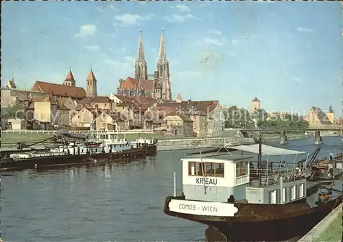 Regensburg Donauhafen Muenster  Kat. Regensburg