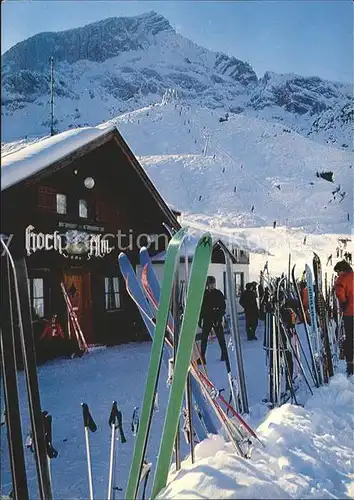 Garmisch Partenkirchen Hoch Alm mit Alpspitze Kat. Garmisch Partenkirchen