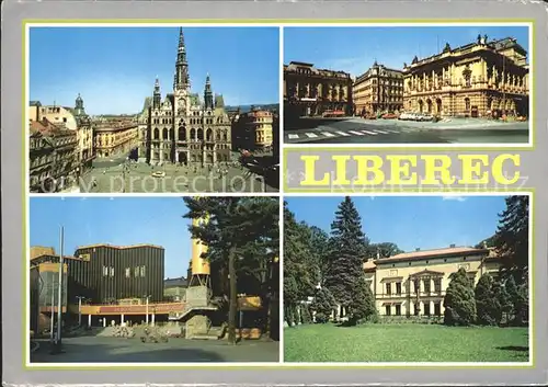 Liberec mesto od stredoveku zname svym textilnim prumyslem Od r 1956 misto Libereckych vystavnich trhu Kat. Liberec
