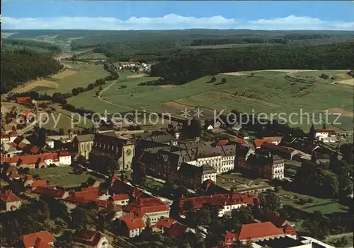 Ebrach Oberfranken Erholungsort im Steigerwald Fliegeraufnahme Kat. Ebrach