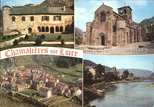 Chamalieres sur Loire Schloss Kirche Gesamtansicht Kat. Chamalieres sur Loire