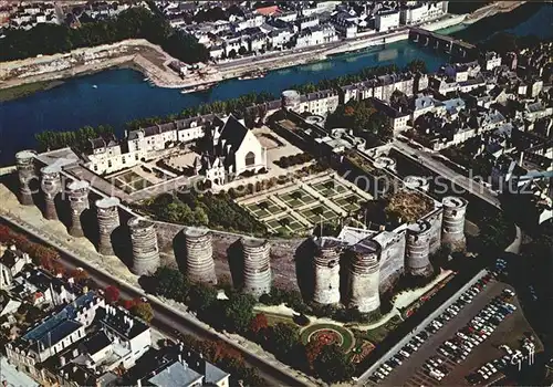 Angers Le Chateau Vue aerienne Kat. Angers