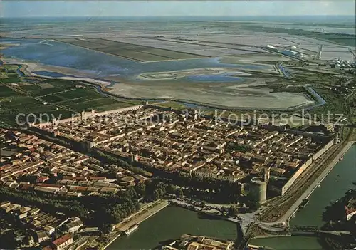 Aigues Mortes Gard Vue aerienne Kat. Aigues Mortes