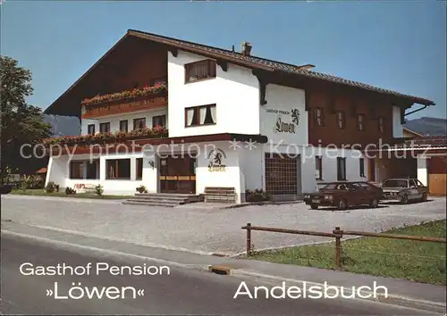 Andelsbuch Vorarlberg Gasthof Pension Loewen Kat. Andelsbuch