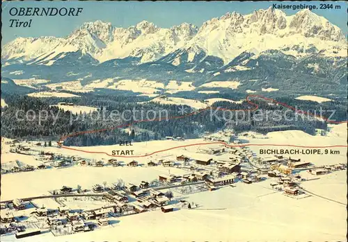 Oberndorf Tirol Sessellift auf den Pensing  Kat. Oberndorf in Tirol