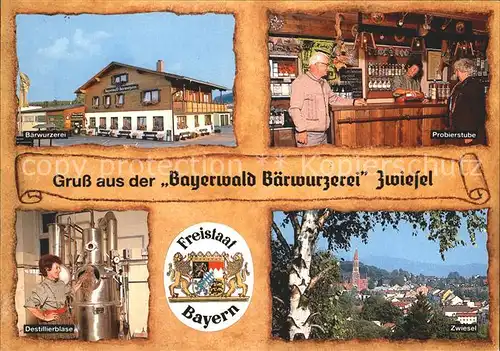 Zwiesel Niederbayern Bayerwald Baerwurzerei Kat. Zwiesel