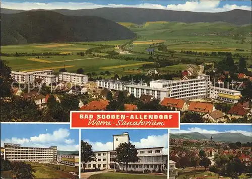 Bad Sooden Allendorf Werra  Sanatorium Kat. Bad Sooden Allendorf