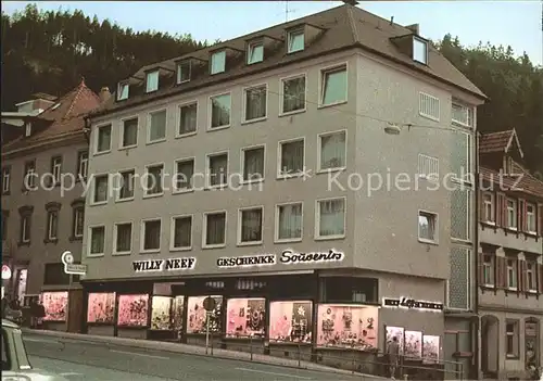 Triberg Schwarzwald Willi Neff Kaufhaus Kat. Triberg im Schwarzwald