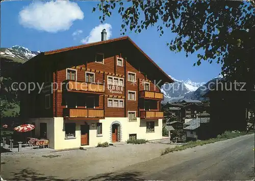 Ernen Hotel Restaurant Alpenblick  Kat. Ernen