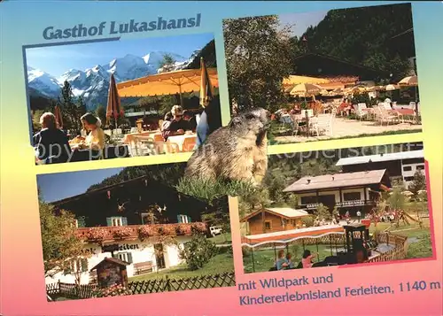 Ferleiten Gasthof Lukashansel Kat. Salzburg