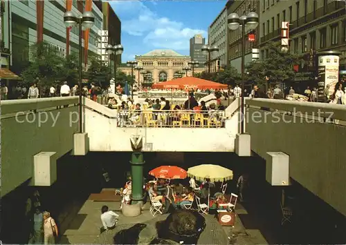 Hannover Bahnhofstrasse mit Passerelle Kat. Hannover