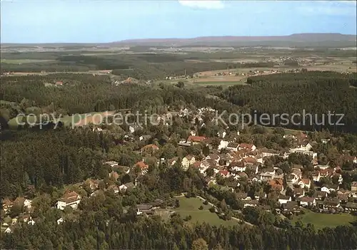 Koenigsfeld Schwarzwald Fliegeraufnahme Kat. Koenigsfeld im Schwarzwald
