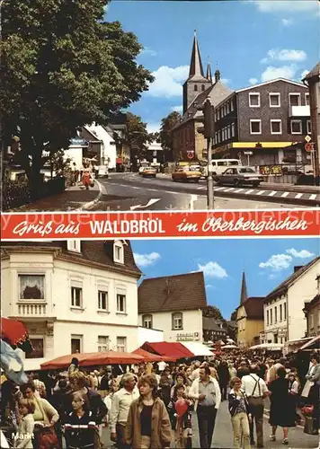 Waldbroel Marktplatz Kat. Waldbroel