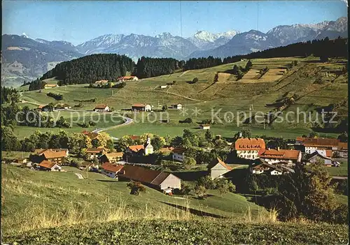 Gunzesried Panorama Kat. Blaichach
