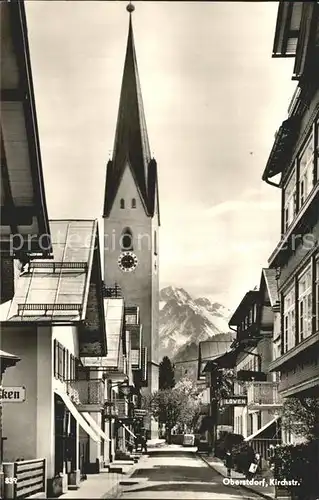 Oberstdorf Kirchstrasse Kat. Oberstdorf