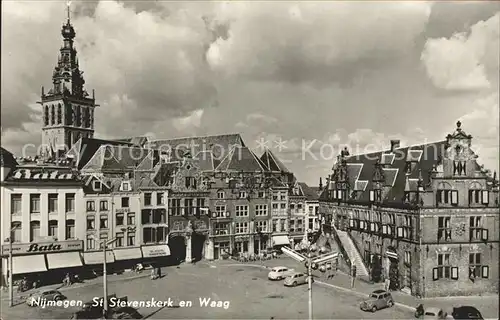 Nijmegen St. Stevenskerk en Waag Kat. Nimwegen Nijmegen