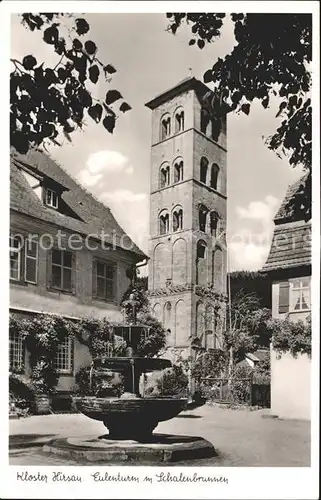 Hirsau Kloster Eulenturm mit Schalenbrunnen Kat. Calw