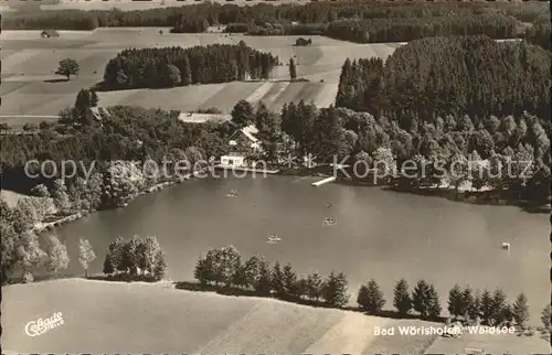 Bad Woerishofen Fliegeraufnahme mit Waldsee Kat. Bad Woerishofen