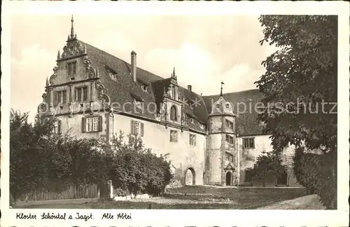 Schoental Jagst Kloster Kat. Schoental