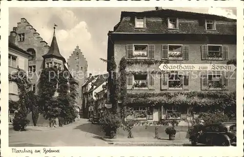 Meersburg Bodensee Gasthaus zum Loewen Kat. Meersburg