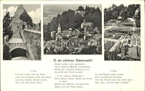 Lindenfels Odenwald  Kat. Lindenfels