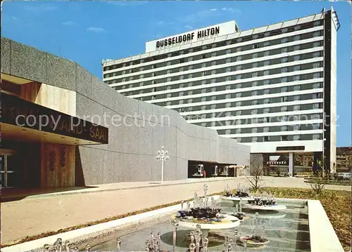 Duesseldorf Hilton Hotel Kat. Duesseldorf