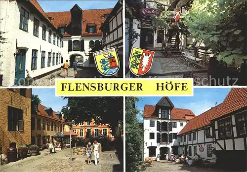 Flensburg Flensburger Hoefe Kat. Flensburg