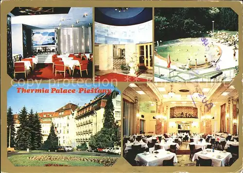 Piestany Hotel Thermia Palace Kat. Piestany