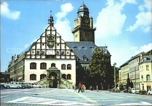 Plauen Vogtland Rathaus am Altmarkt Kat. Plauen