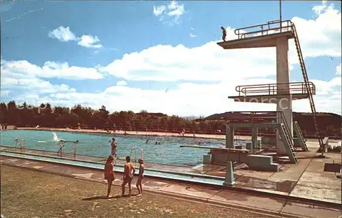 Winterberg Hochsauerland Freischwimmbad Sprungturm Kat. Winterberg