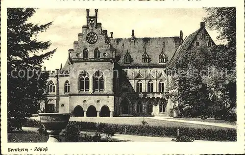 Bentheim Bad Schloss Kat. Bad Bentheim