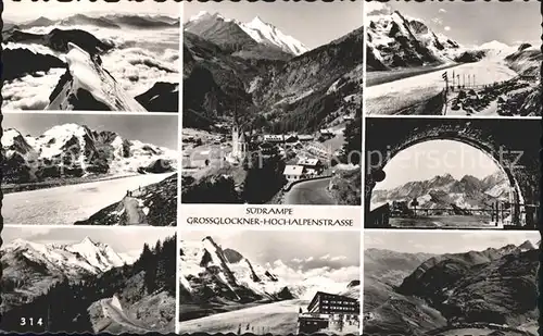 Grossglockner Hochalpenstrasse Teilansichten Kat. Heiligenblut