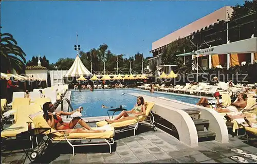 Beverly Hills California Beverly Hills Hotel Pool and Cabana Club Kat. Beverly Hills